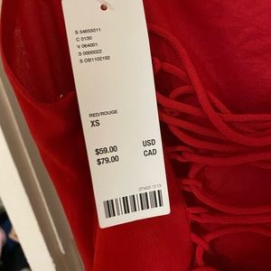 urban outfitters red dress